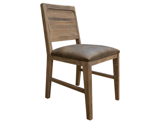 IFD - Xel-Ha - Upholstered Seat Wooden Chair (Set of 2) - IFD5721CHR view 1