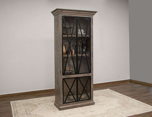 IFD - Xoan - 4 Iron Door Cabinet - IFD9201CAB veiw 2