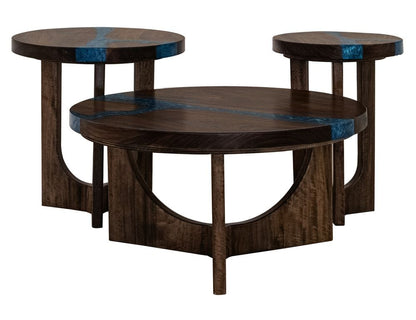 IFD - Zaphiro - Chairside Table in Brown - IFD5952CST view 3
