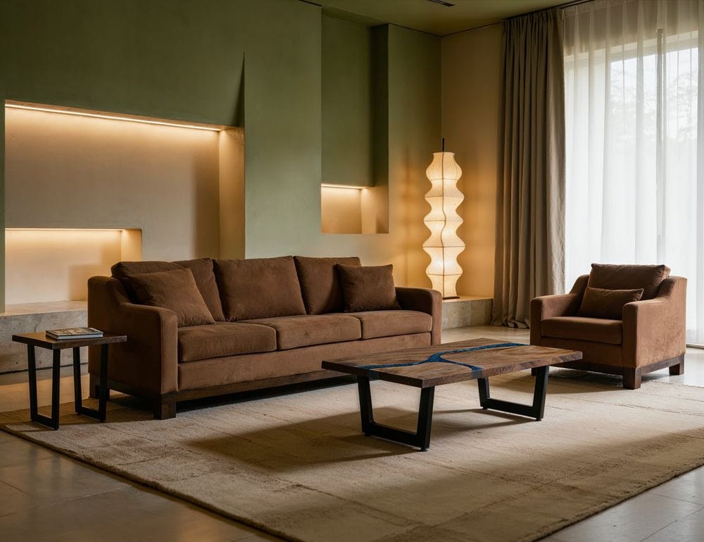 IFD - Zaphiro - Sofa in Brown - IUP595-SOF-239 view 3