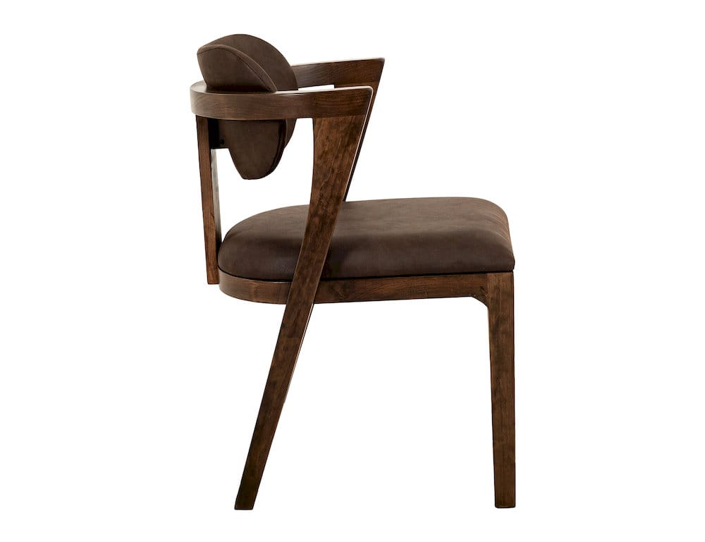 IFD  - Zaphiro  - Upholstered Chair  - Brown  - IFD5951CHUBN view 2