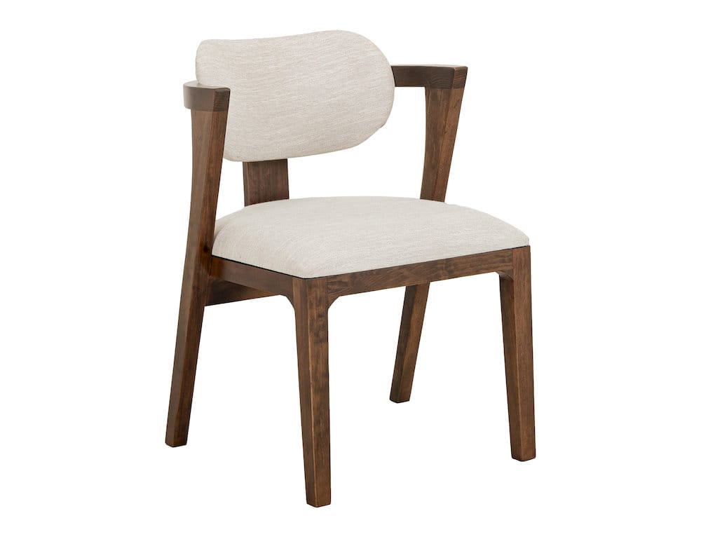 IFD  - Zaphiro  - Upholstered Chair  - White  - IFD5951CHUIV view 3