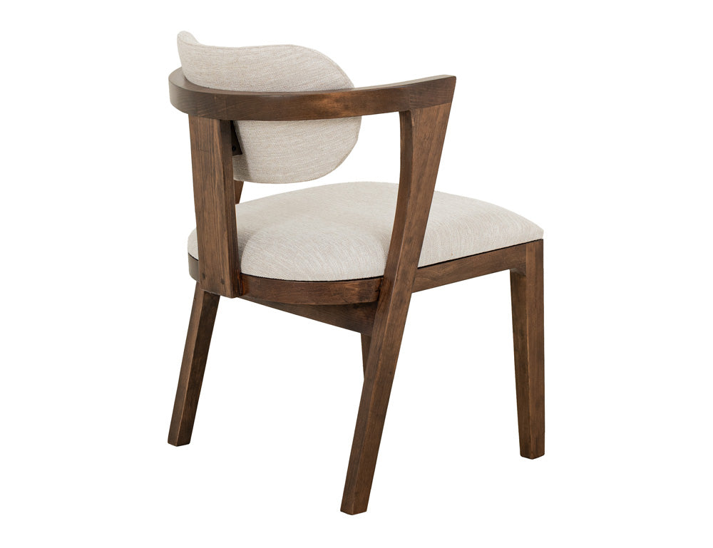 IFD  - Zaphiro  - Upholstered Chair  - White  - IFD5951CHUIV view 5