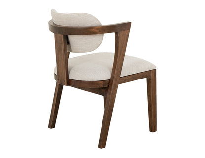 IFD  - Zaphiro  - Upholstered Chair  - White  - IFD5951CHUIV view 5