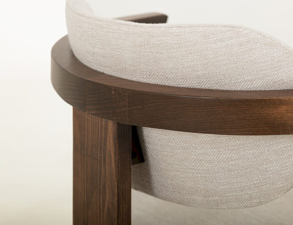 IFD  - Zaphiro  - Upholstered Chair  - White  - IFD5951CHUIV view 8