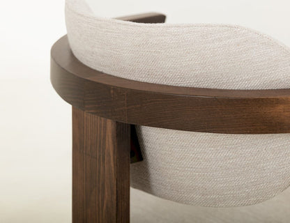 IFD  - Zaphiro  - Upholstered Chair  - White  - IFD5951CHUIV view 8