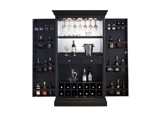 Imperial - Ashton Bar Cabinet in Black - IMP  26-1600 view 2