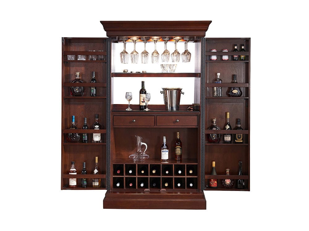 Imperial - Ashton Bar Cabinet in Nut Brown - IMP  26-1601 view 4