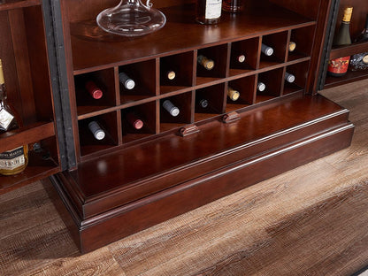 Imperial - Ashton Bar Cabinet in Nut Brown - IMP  26-1601 view 12