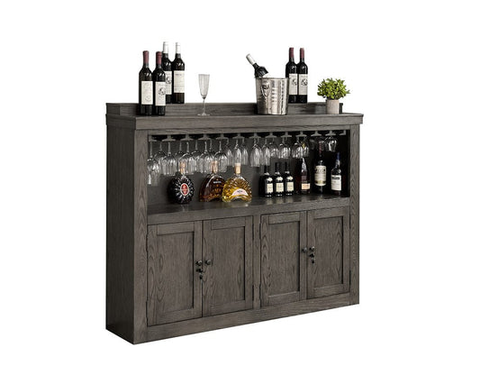 Imperial - Bixby Bar Collection Back Bar in Charcoal - IMP  7275577 view 1