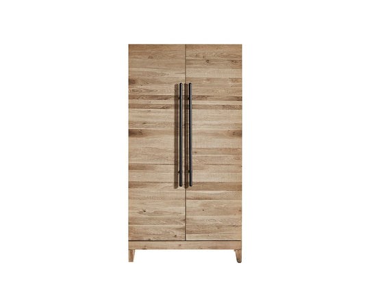 Imperial - Fulton Bar Cabinet in Reclaimed Oak - IMP  26-1605 view 1