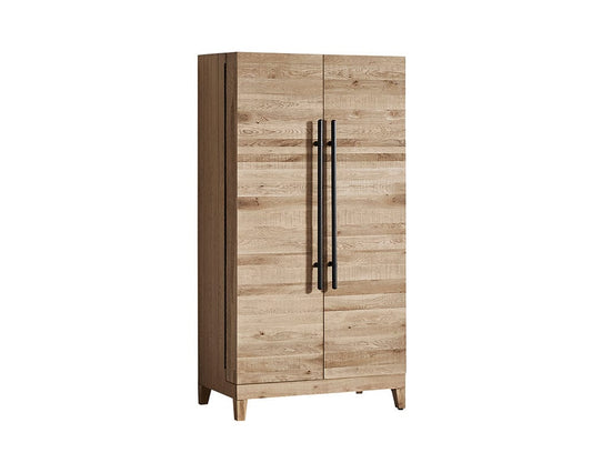 Imperial - Fulton Bar Cabinet in Reclaimed Oak - IMP  26-1605 view 2