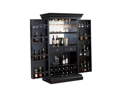 Imperial - Imperial Ashton Bar Cabinet in Black - 26-1600 view 4