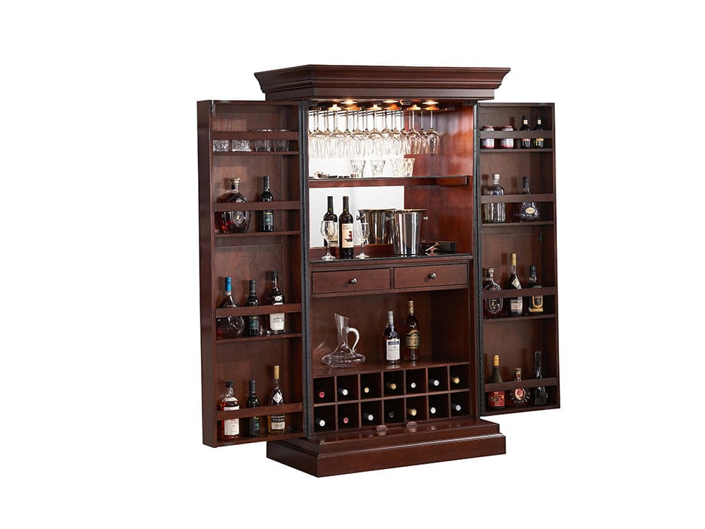 Imperial - Imperial Ashton Bar Cabinet in Nut Brown - 26-1601 view 8