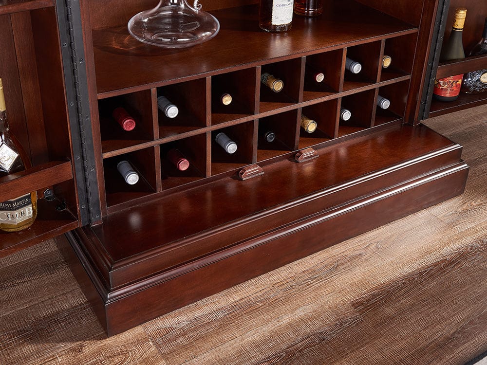Imperial - Imperial Ashton Bar Cabinet in Nut Brown - 26-1601 view 12