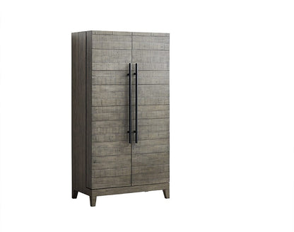 Imperial - Imperial Aurora Wine Cabinet in Stone Grey - 26-1650 view 7