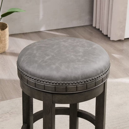 Imperial - Imperial Bixby Backless Swivel Bar Stool in Charcoal - 9142104 view 2