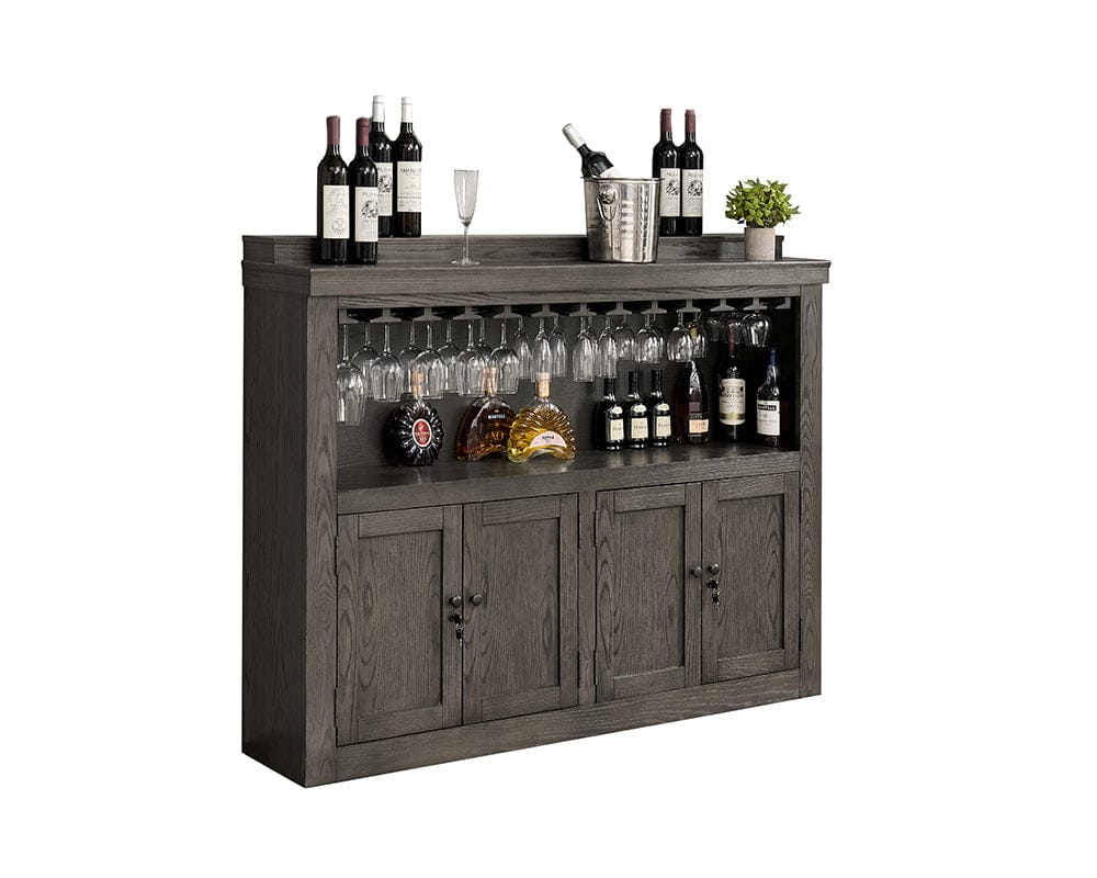 Imperial - Imperial Bixby Bar Collection Back Bar in Charcoal - 7275577 view 1