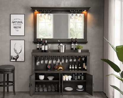 Imperial - Imperial Bixby Bar Collection Back Bar in Charcoal - 7275577 view 3
