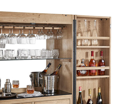 Imperial - Imperial Fulton Bar Cabinet in Reclaimed Oak - 26-1605 view 8