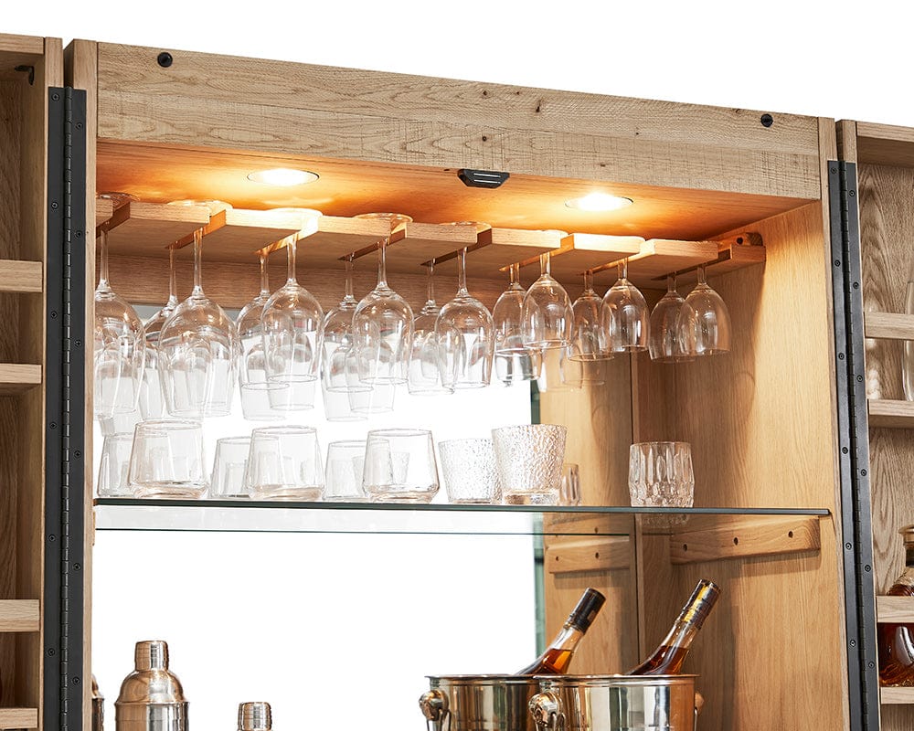 Imperial - Imperial Fulton Bar Cabinet in Reclaimed Oak - 26-1605 view 10