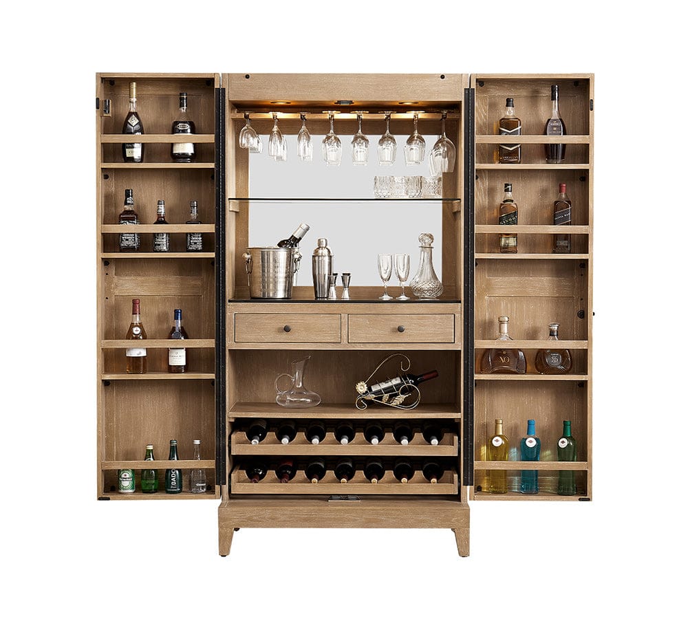Imperial - Imperial Westbrook Bar Cabinet in Sandstone - 26-1603 view 4