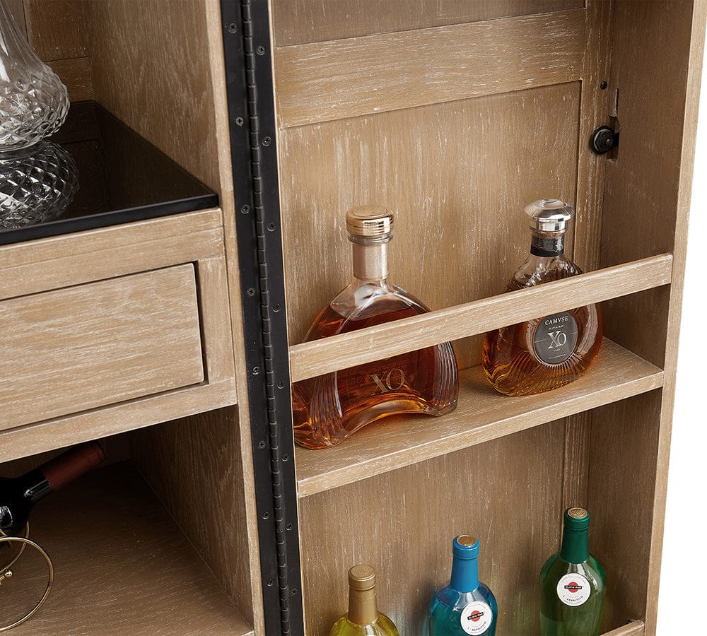 Imperial - Imperial Westbrook Bar Cabinet in Sandstone - 26-1603 view 7