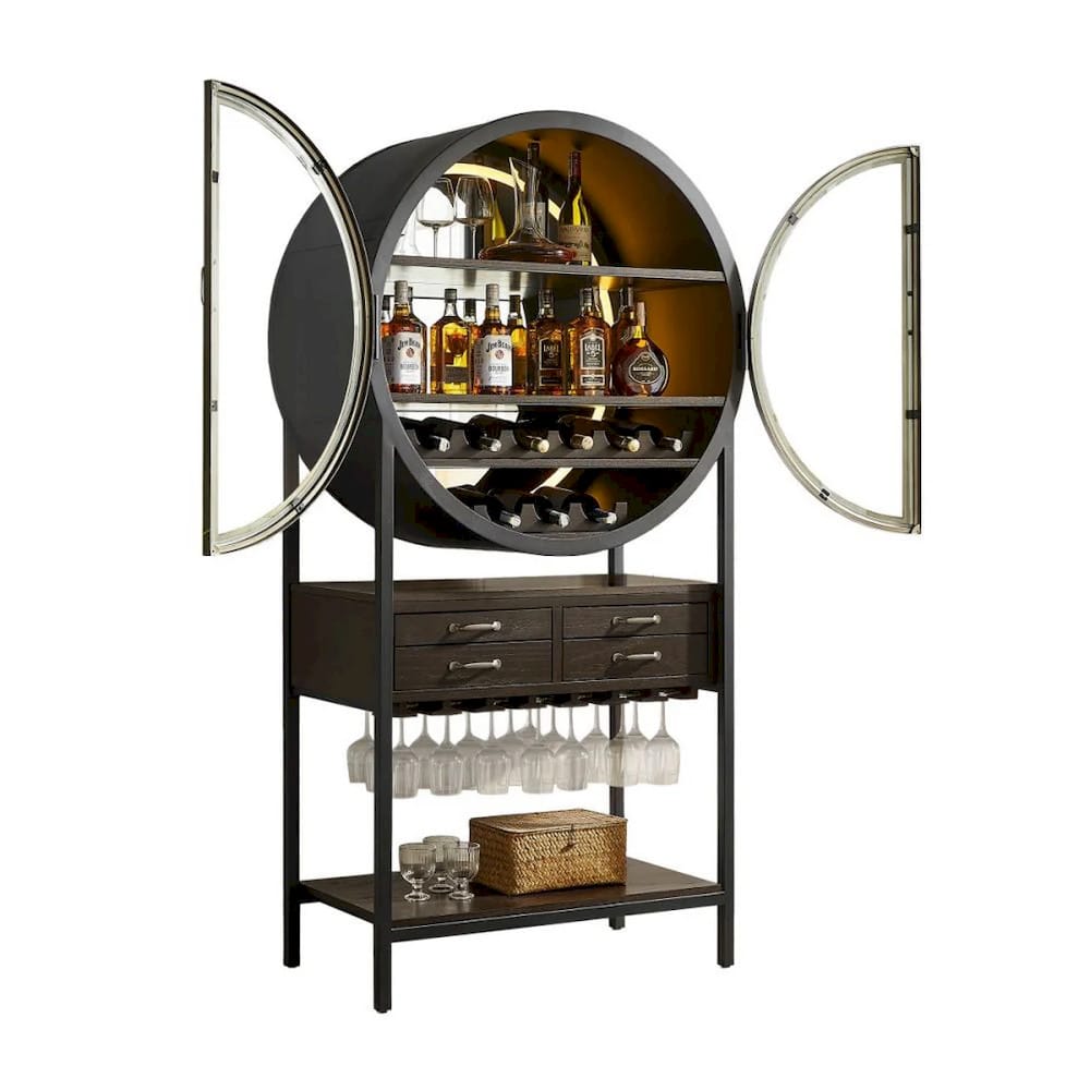 Imperial - Lowell Wine & Bar Cabinet - IMP 26-1662 view 2