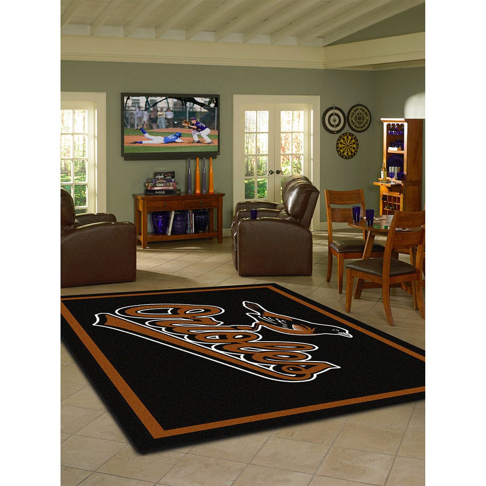 Imperial - MLB Baltimore Orioles 8x11 Spirit Rug - IMP  529-2014 view 2