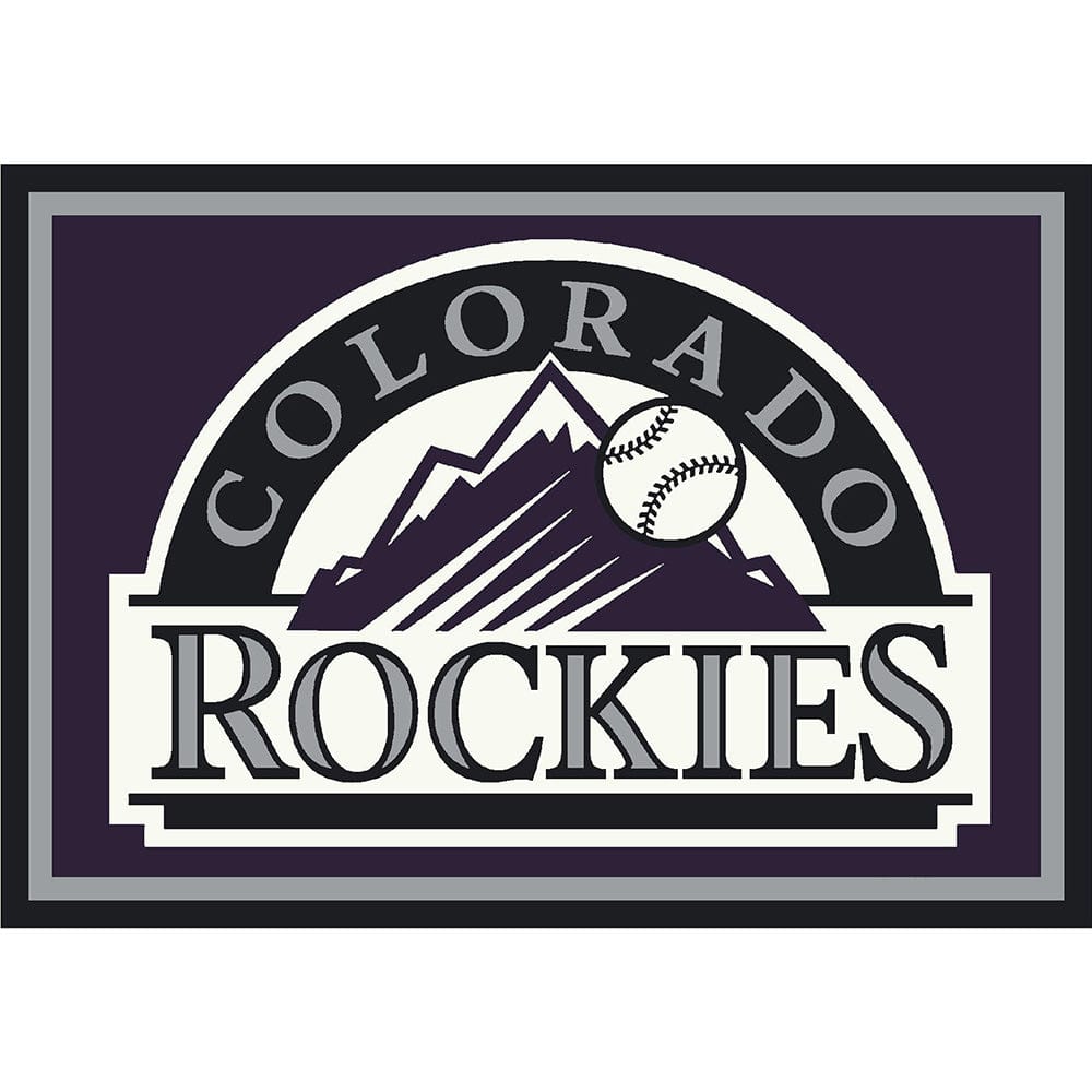 Imperial - MLB Colorado Rockies 3x4 Spirit Rug - IMP  569-2023 view 1