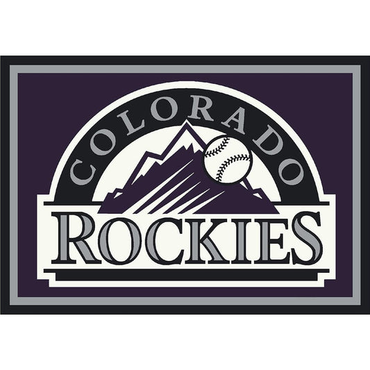 Imperial - MLB Colorado Rockies 4x6 Spirit Rug - IMP  521-2023 view 1