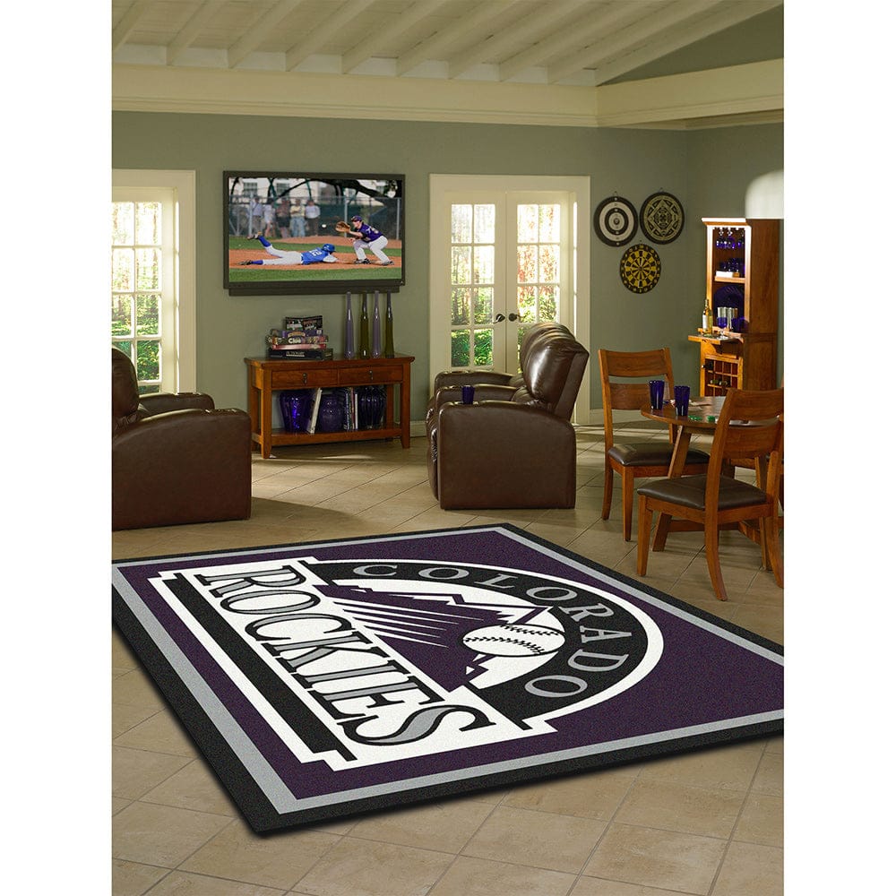 Imperial - MLB Colorado Rockies 8x11 Spirit Rug - IMP  529-2023 view 2