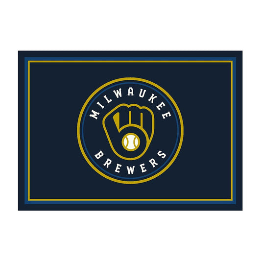 Imperial - MLB Milwaukee Brewers 3x4 Spirit Rug - IMP  569-2027 view 1