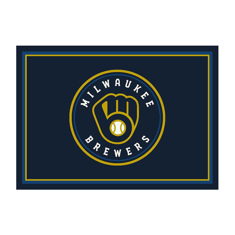 Imperial - MLB Milwaukee Brewers 4x6 Spirit Rug - IMP  521-2027 view 1