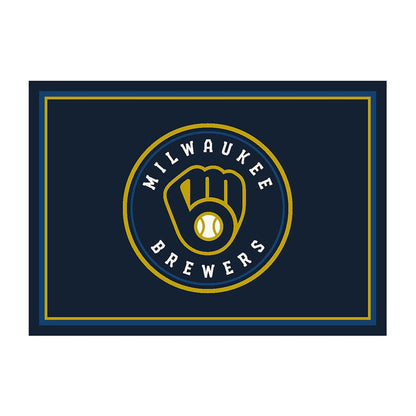 Imperial - MLB Milwaukee Brewers 4x6 Spirit Rug - IMP  521-2027 view 1