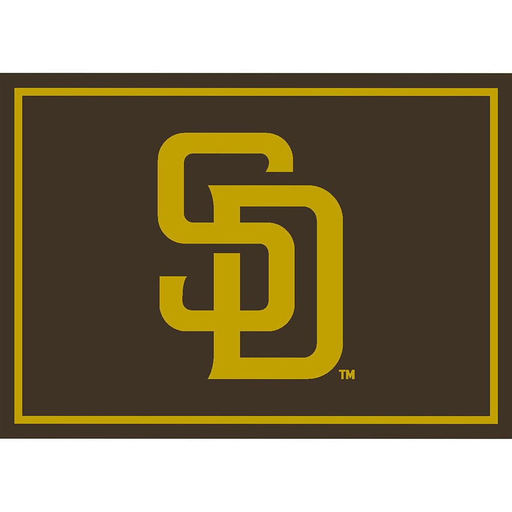 Imperial - MLB San Diego Padres 4x6 Spirit Rug - IMP  521-2011 view 2