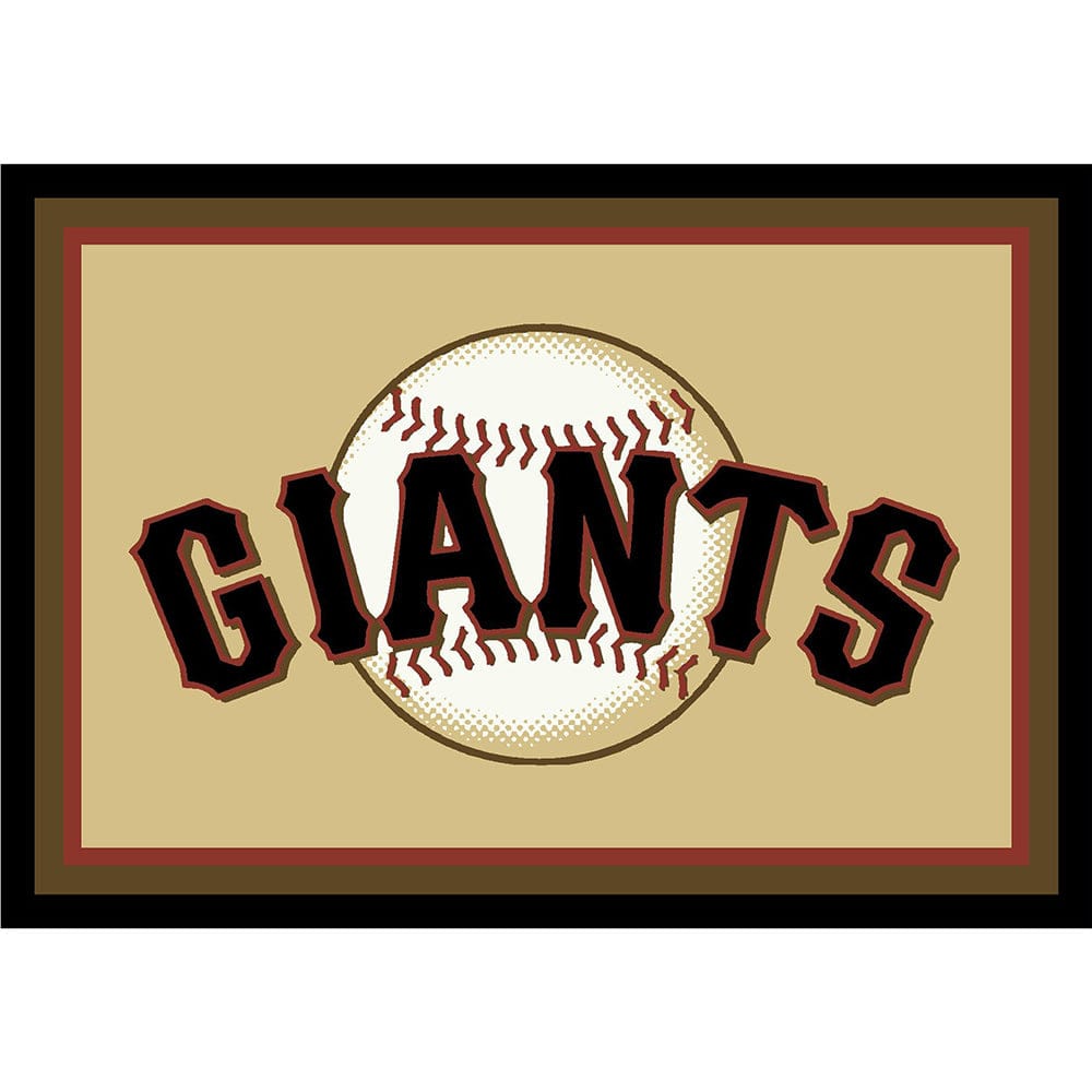 Imperial - MLB San Francisco Giants 4x6 Spirit Rug - IMP  521-2012 view 1