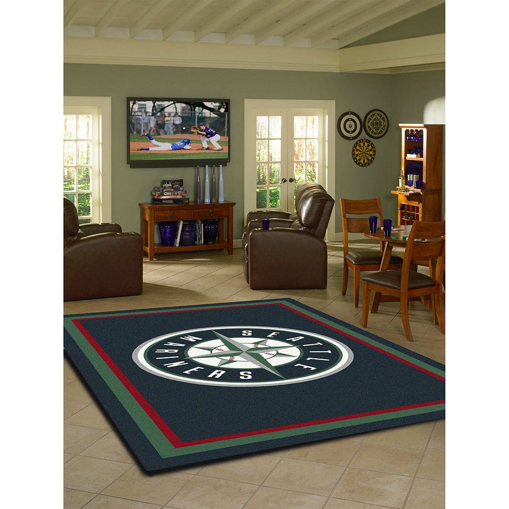 Imperial - MLB Seattle Mariners 8x11 Spirit Rug - IMP  529-2009 view 2