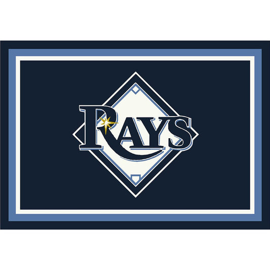 Imperial - MLB Tampa Bay Devil Rays 3x4 Spirit Rug - IMP  569-2019 view 1