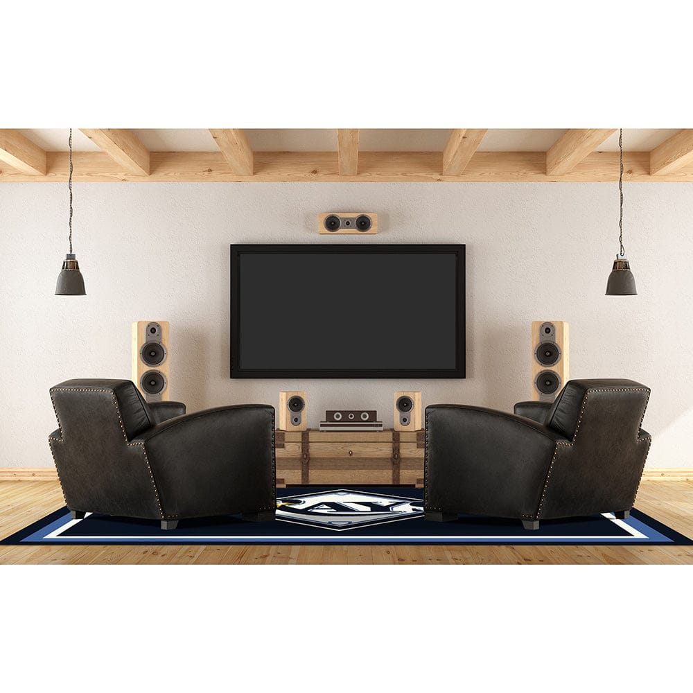 Imperial - MLB Tampa Bay Rays 6x8 Spirit Rug - IMP  525-2019 view 2