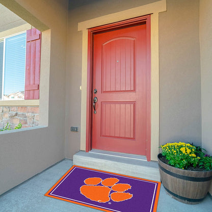 Imperial - NCAA Clemson University 3x4 Spirit Rug - IMP  569-3043 view 3