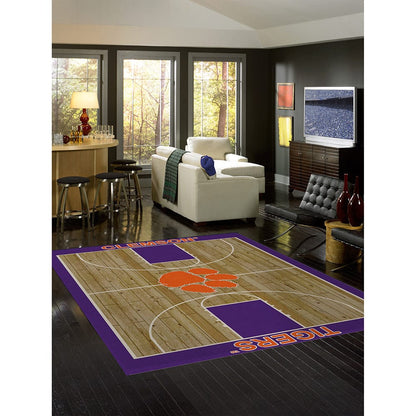 Imperial - NCAA Clemson University 8x11 Courtside Rug - IMP  556-3043 view 2