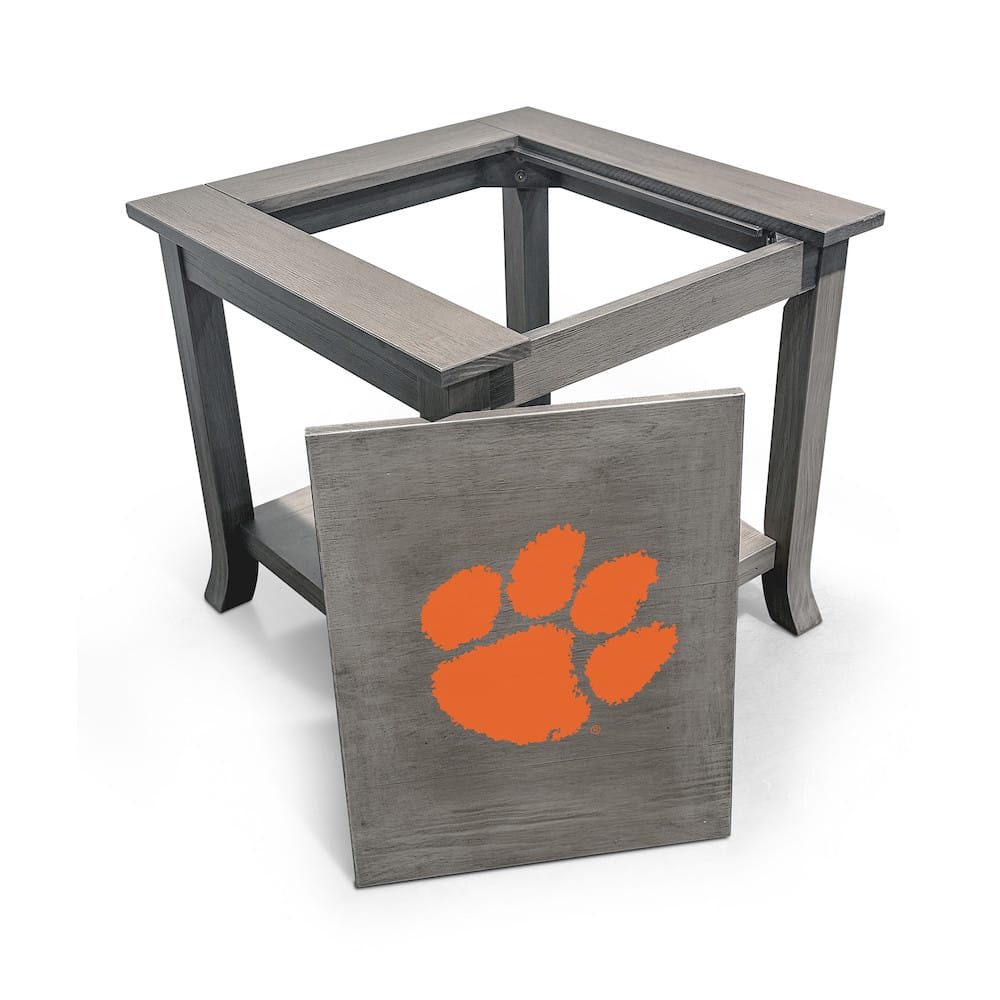 Imperial  - NCAA Clemson University Game Day Side Table  - IMP  95-3043 view 2