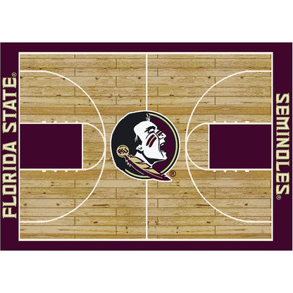 Imperial - NCAA Florida State University 8x11 Courtside Rug - IMP  556-3003 view 1