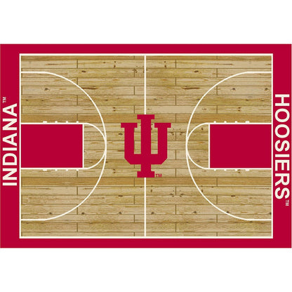 Imperial - NCAA Indiana University 4x6 Courtside Rug - IMP  553-3029 view 1