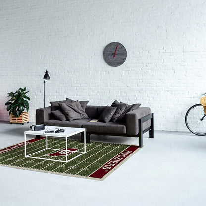Imperial - NCAA Indiana University 4x6 Homefield Rug - IMP  520-3029 view 2