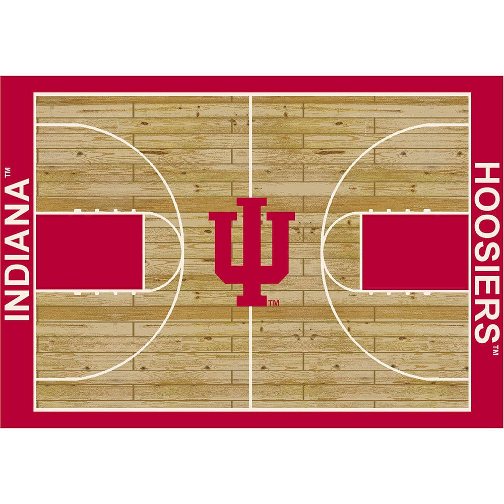 Imperial - NCAA Indiana University 8x11 Courtside Rug - IMP  556-3029 view 1