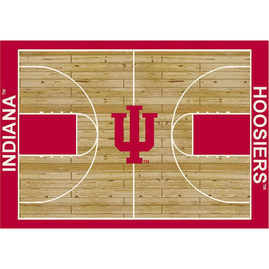 Imperial - NCAA Indiana University 8x11 Courtside Rug - IMP  556-3029 view 1