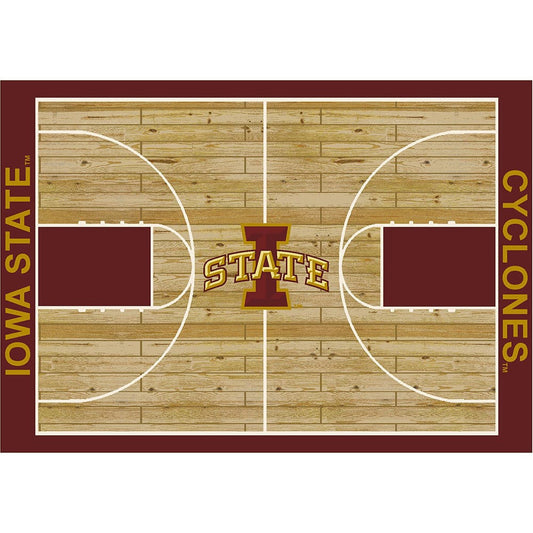 Imperial - NCAA Iowa State University 8x11 Courtside Rug - IMP  556-3024 view 1