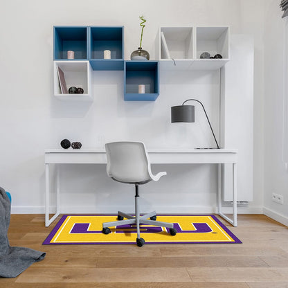 Imperial - NCAA Louisiana State University 3x4 Spirit Rug - IMP  569-3005 view 2